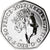 Moneta, Wielka Brytania, 50 Pence, 2022, Platinum Jubilee.FDC, MS(65-70)