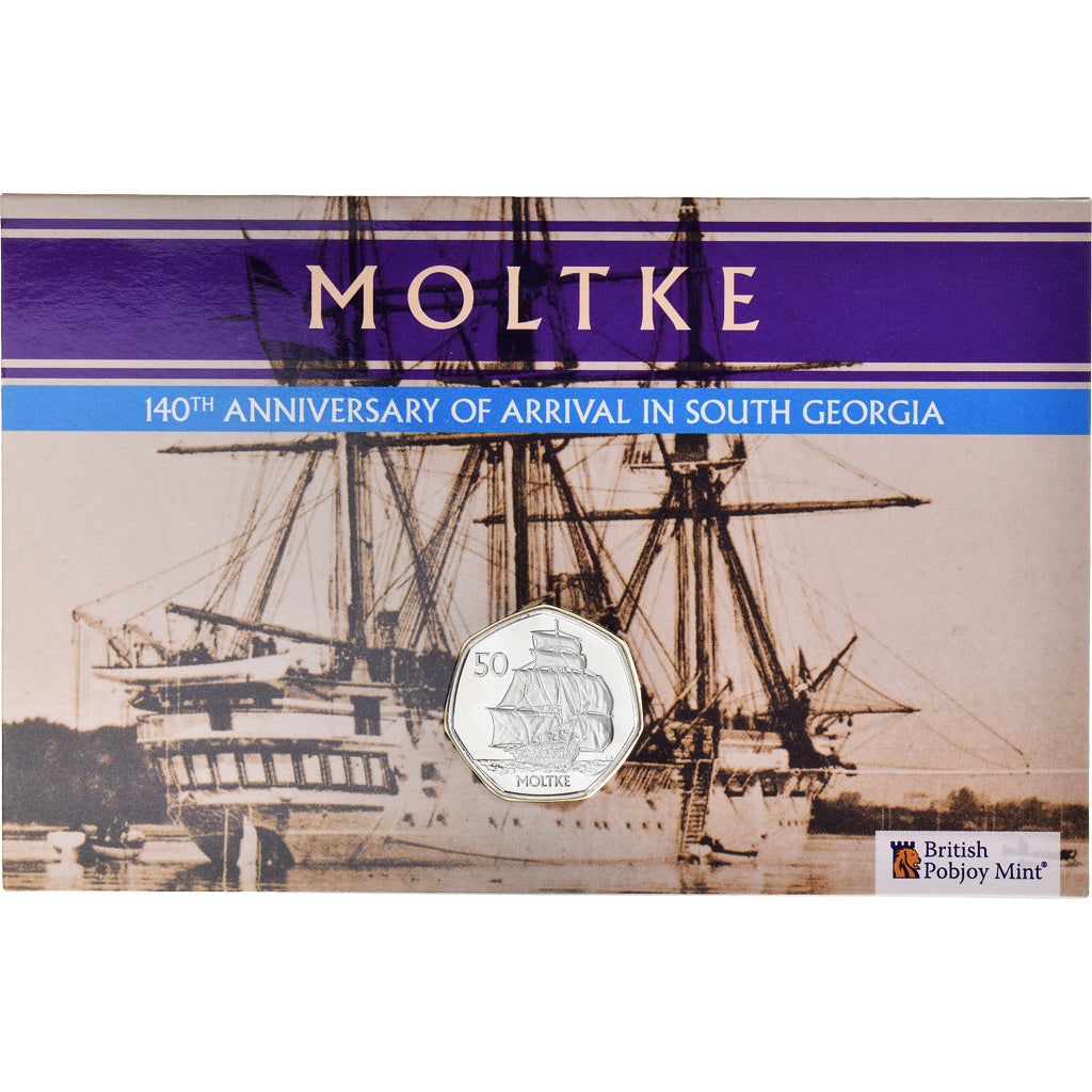 Coin, South Georgia and the South Sandwich Islands, 50 Pence, 2022, Pobjoy Mint