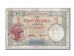 French Somaliland, 5 Francs, 1938, KM #6b, EF(40-45), W36