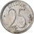 Moneta, Belgio, 25 Centimes, 1966, Brussels, MB+, Rame-nichel, KM:153.1