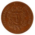 FRANCE, 10 Centimes, 1848, Paris, AU(55-58), Bronze, 11.78