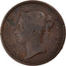 Coin, British India, Cent, 1845, VF(20-25), Cuivre, KM:3