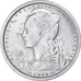 Coin, French Equatorial Africa, 2 Francs, 1948, Paris, EF(40-45), Aluminum