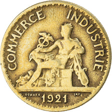 Coin, France, Chambre de commerce, 50 Centimes, 1921, Paris, VF(30-35)