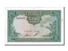French Indo-China, 5 Piastres = 5 Dong, 1953, KM #106, UNC(63), 828945