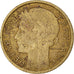 Monnaie, France, Morlon, 50 Centimes, 1938, Paris, B+, Bronze-Aluminium