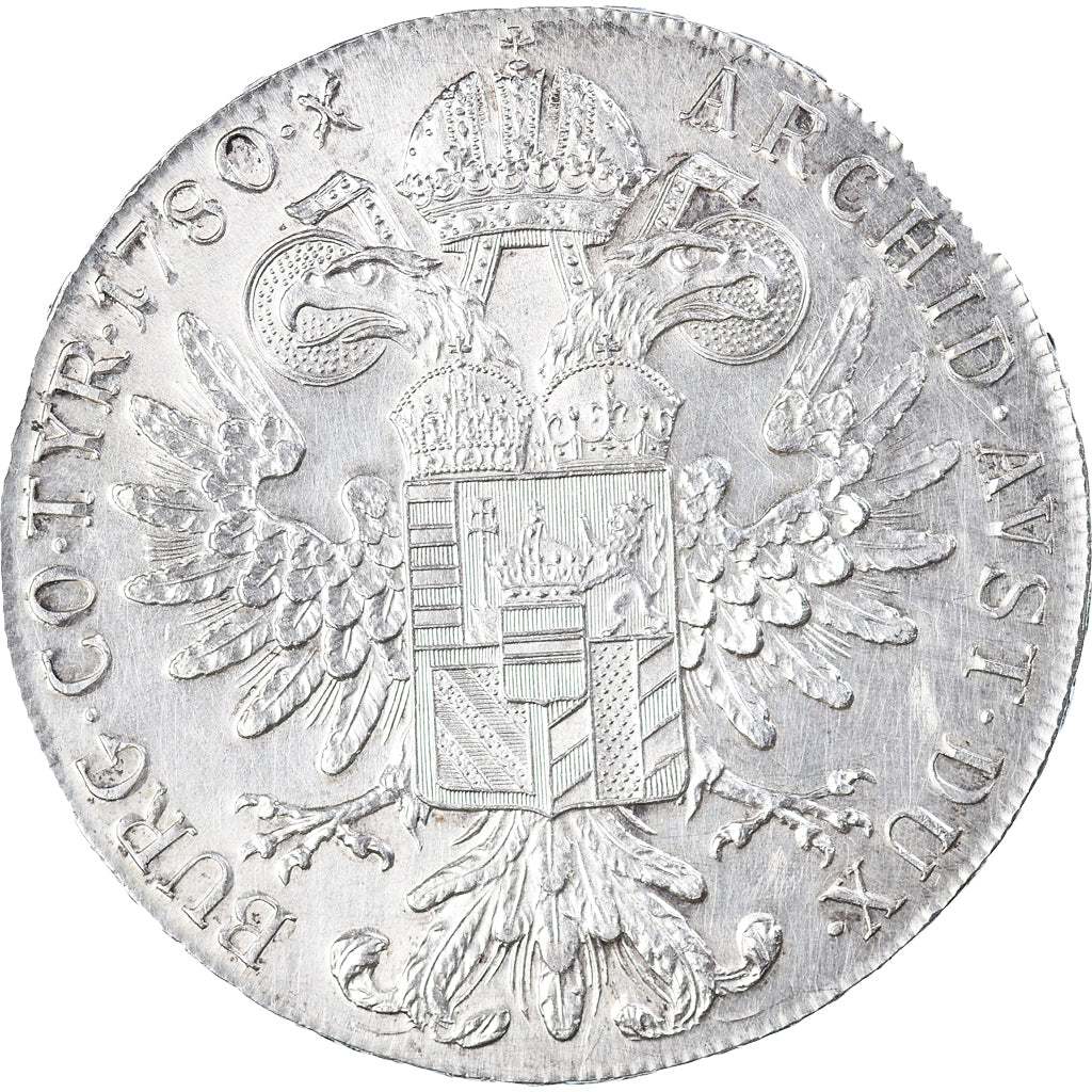 Coin, Austria, Joseph II, Thaler, 1780, Restrike, AU(55-58), Silver, KM:T1
