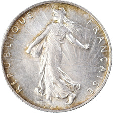 Coin, France, Semeuse, 2 Francs, 1920, Paris, AU(50-53), Silver, KM:845.1