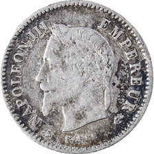 Monnaie, France, Napoleon III, 20 Centimes, 1867, Paris, TB+, Argent