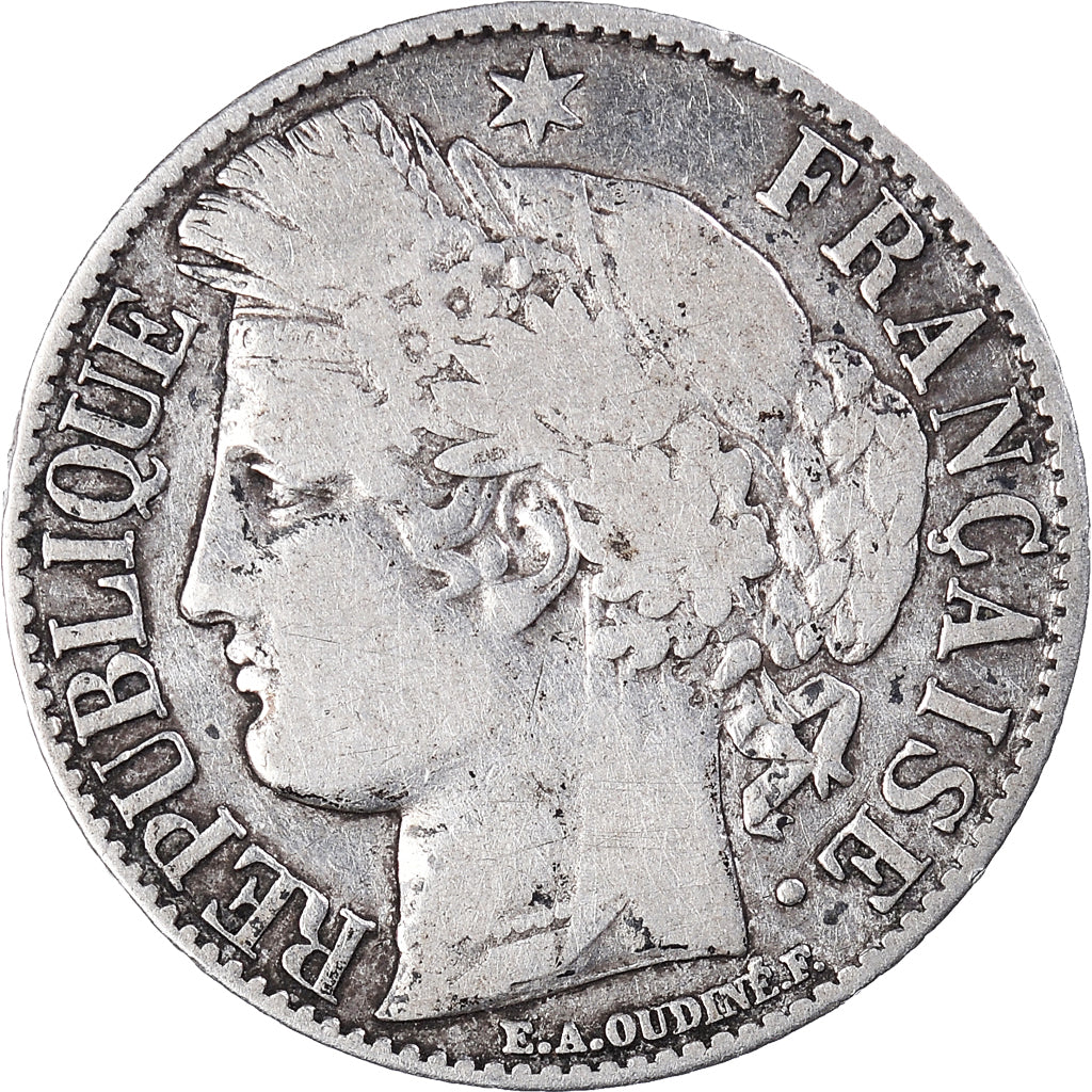 Monnaie, France, Cérès, Franc, 1895, Paris, TB+, Argent, Gadoury:465a