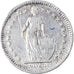 Moneda, Suiza, 2 Francs, 1903, Bern, MBC, Plata, KM:21