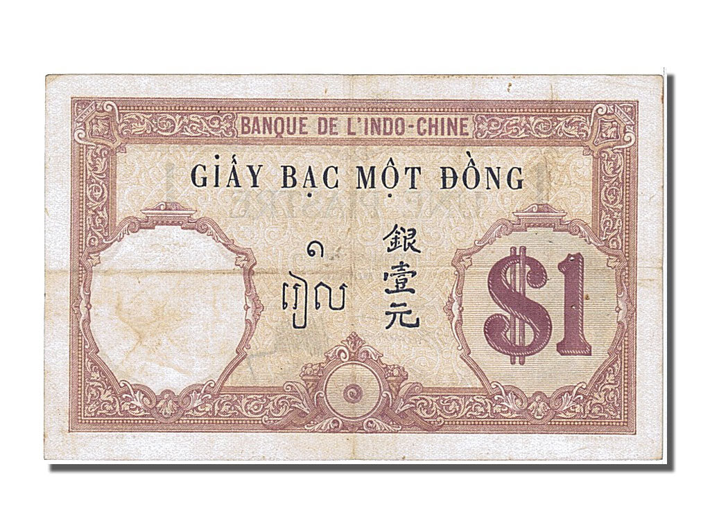 Indochine, 1 Piastre type Walhain