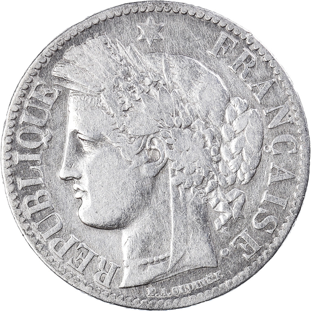 Monnaie, France, Cérès, 2 Francs, 1887, Paris, TB+, Argent, Gadoury:530a