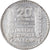 Moneda, Francia, Turin, 20 Francs, 1933, Paris, Rameaux longs, MBC, Plata