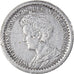 Coin, Netherlands, Wilhelmina I, 10 Cents, 1918, EF(40-45), Silver, KM:145