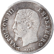Coin, France, Napoleon III, 20 Centimes, 1858, Paris, VF(20-25), Silver