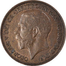 Coin, Great Britain, George V, Penny, 1917, EF(40-45), Bronze, KM:810