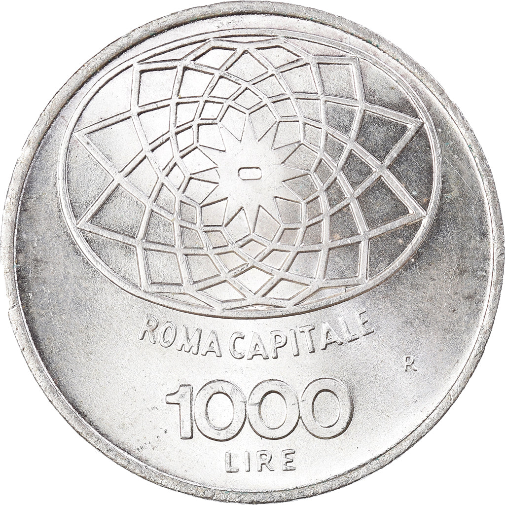 Coin, Italy, 1000 Lire, 1970, Rome, AU(55-58), Silver, KM:101