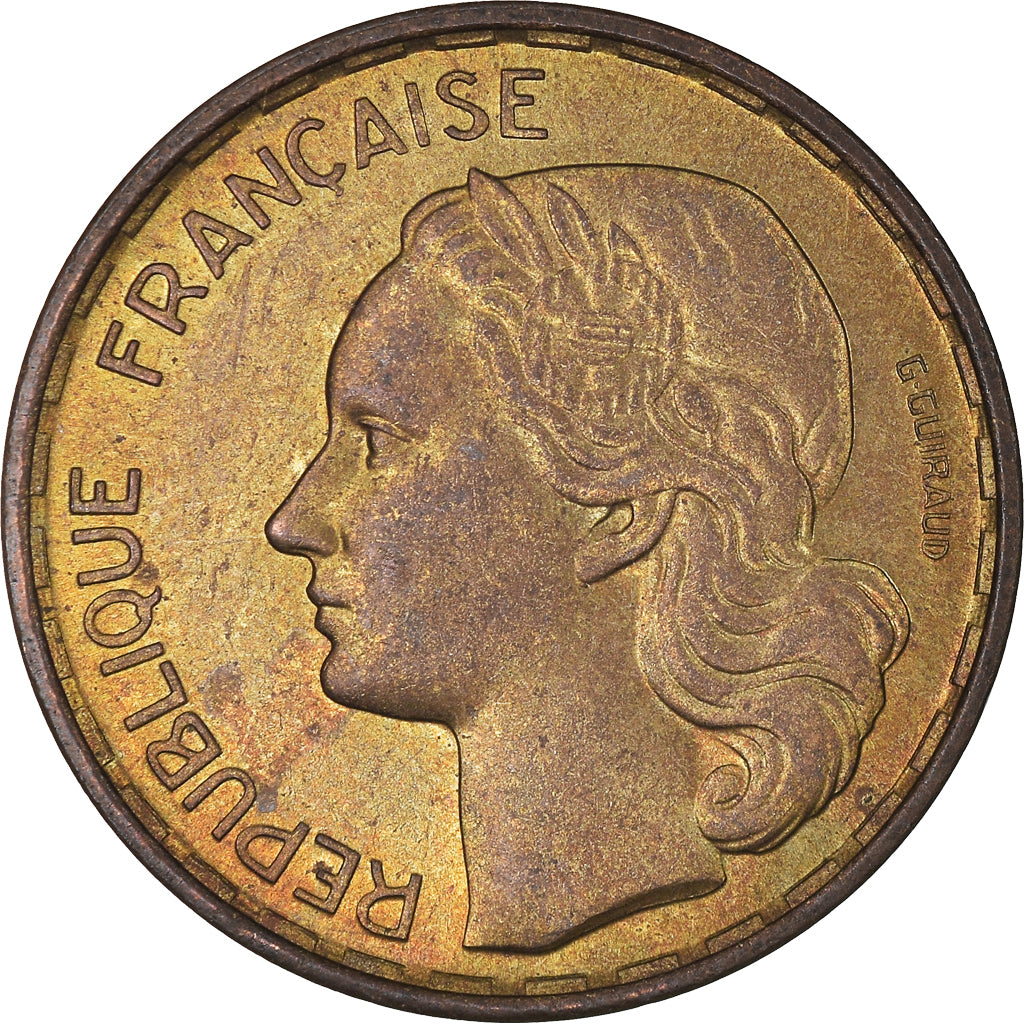 Moneda, Francia, Guiraud, 20 Francs, 1992, Paris, EBC, Aluminio - bronce