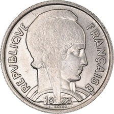 Coin, France, Bazor, 5 Francs, 1933, Paris, AU(50-53), Nickel, KM:887