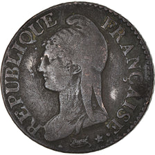 Coin, France, Dupré, 5 Centimes, AN 8 (1799-1800), Strasbourg, VF(20-25)