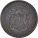 Coin, Bulgaria, Alexander  I, 10 Stotinki, 1881, VF(30-35), Bronze, KM:3