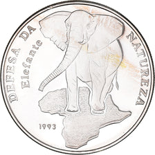 Coin, Guinea-Bissau, 10000 Pesos, 1993, Proof, MS(63), Silver, KM:31