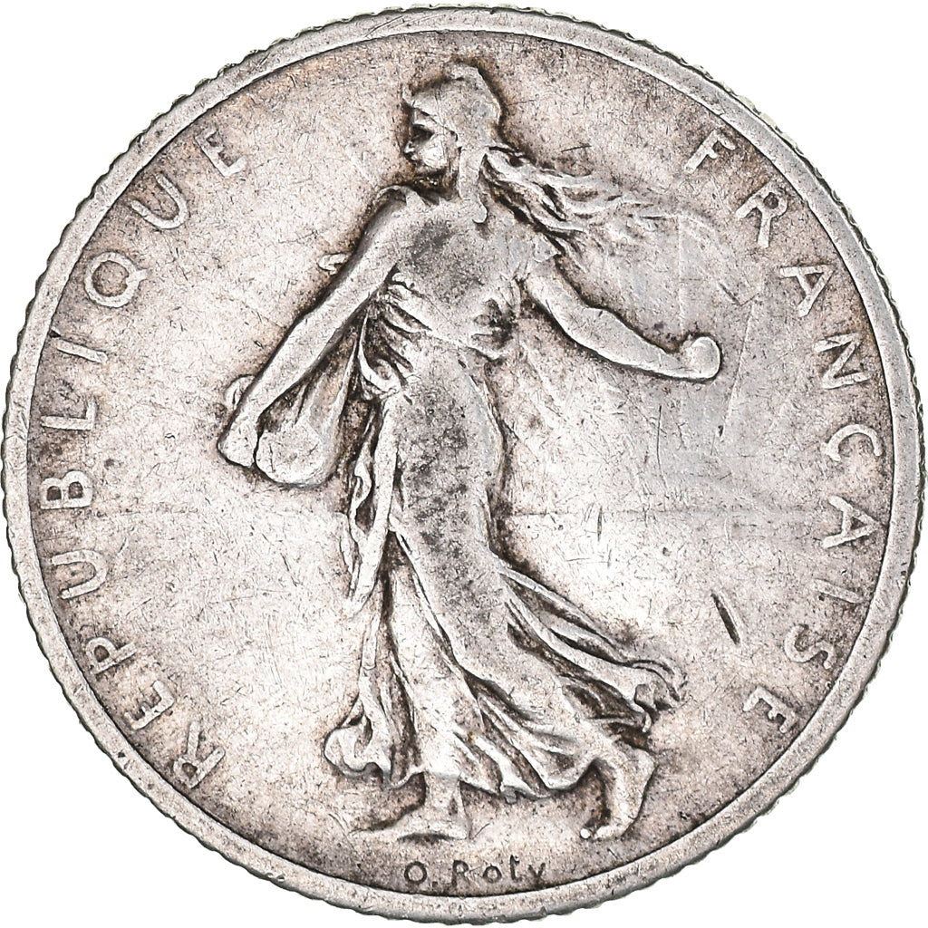 Coin, France, Semeuse, Franc, 1903, Paris, VF(20-25), Silver, KM:844.1