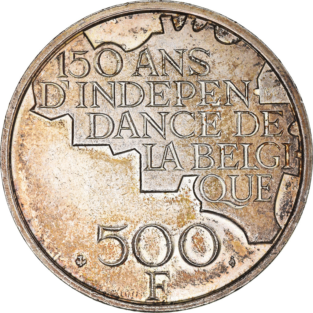 Coin, Belgium, Baudouin I, 500 Francs, 500 Frank, 1980, Brussels, EF(40-45)