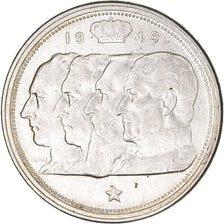Coin, Belgium, Régence Prince Charles, 100 Francs, 100 Frank, 1949, EF(40-45)