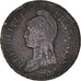Moneda, Francia, Dupré, Decime, AN 8 (1799-1800), Strasbourg, BC+, Bronce