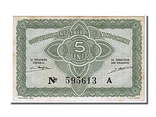 French Indo-China, 5 Cents, 1942, KM #88a, UNC(65-70), 595613