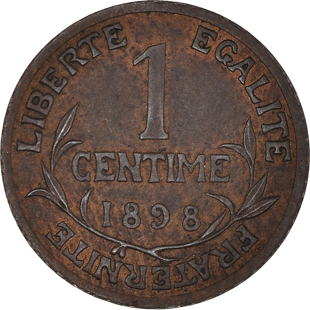 Coin, France, Dupuis, Centime, 1898, Paris, VF(30-35), Bronze, KM:840