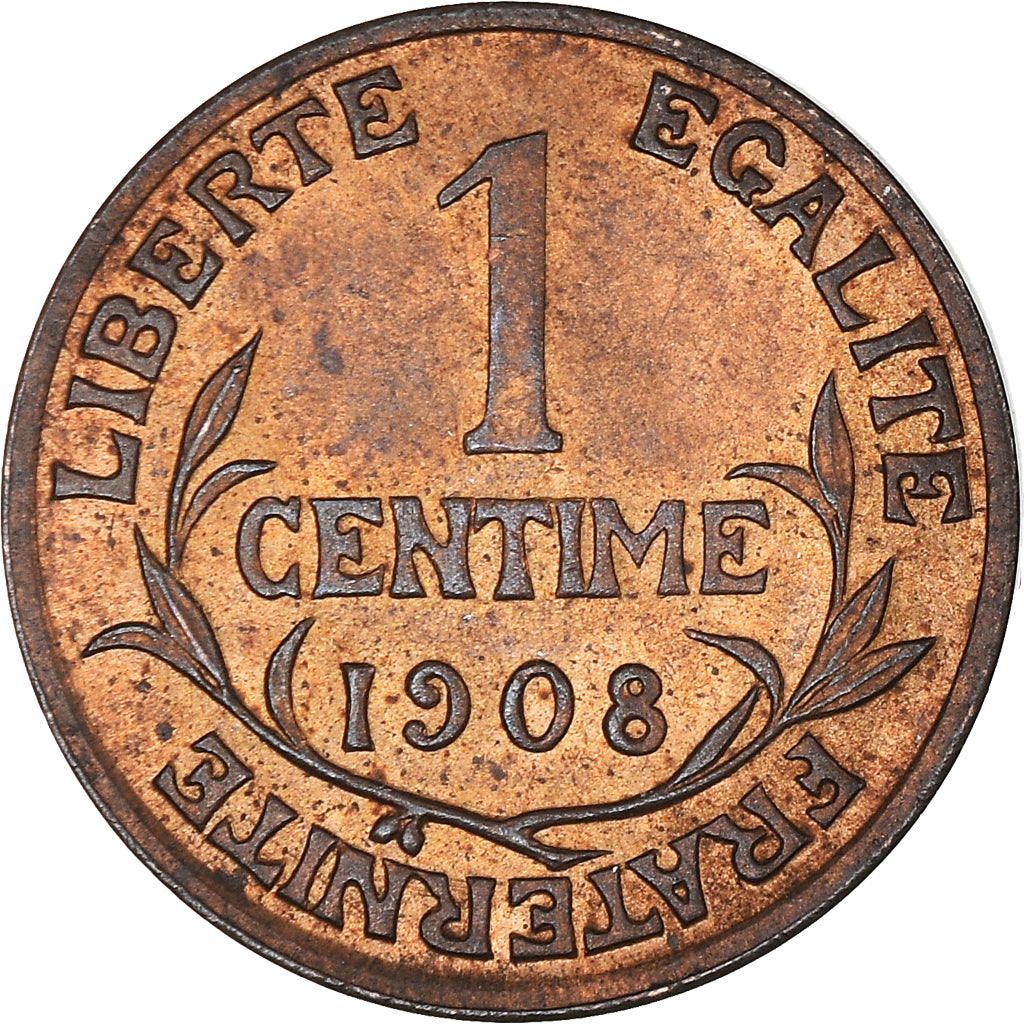 Coin, France, Dupuis, Centime, 1908, Paris, EF(40-45), Bronze, KM:840