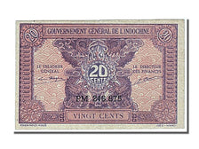 French Indo-China, 20 Cents, 1942, KM #90, UNC(63), 246 875