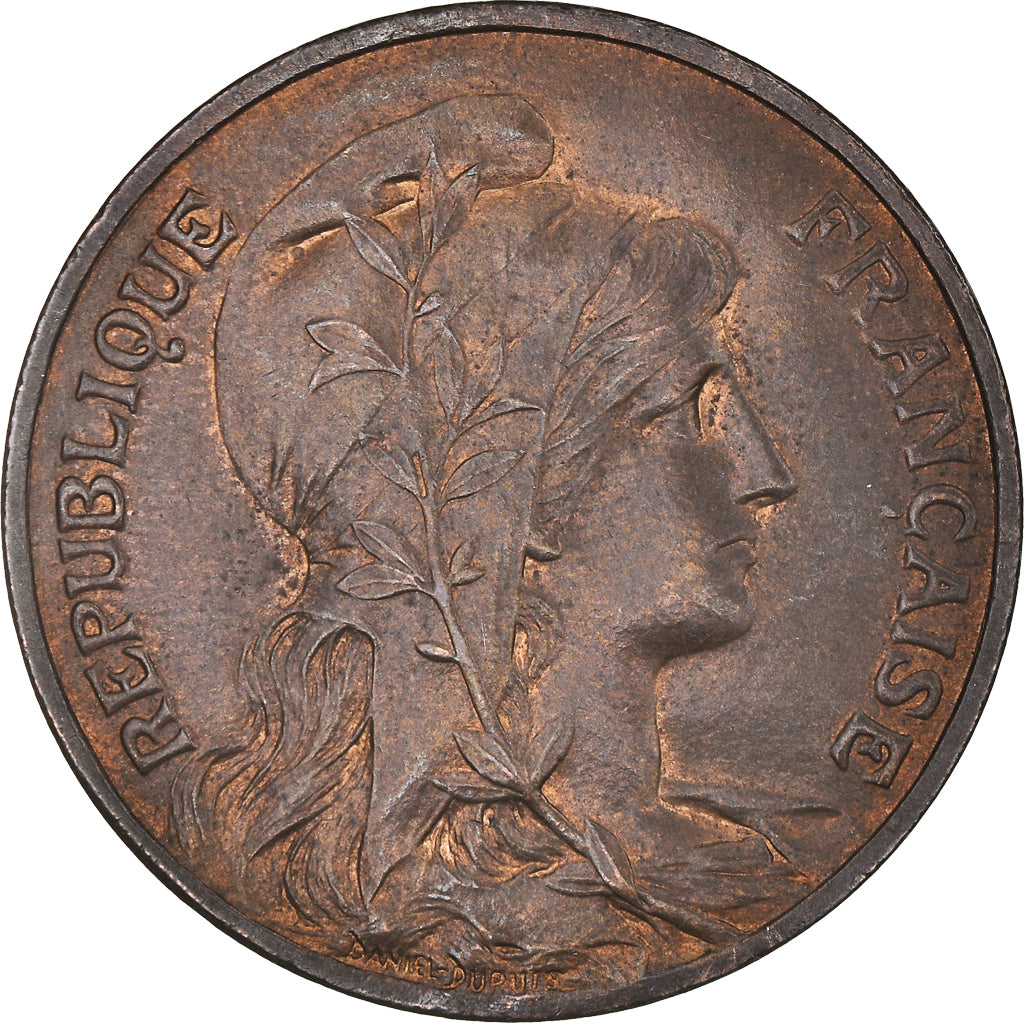 Coin, France, Dupuis, 10 Centimes, 1902, Paris, AU(50-53), Bronze, KM:843