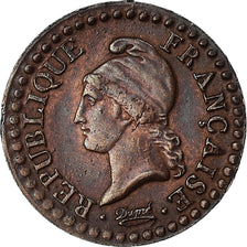 Coin, France, Dupré, Centime, AN 6, Paris, EF(40-45), Bronze, KM:646