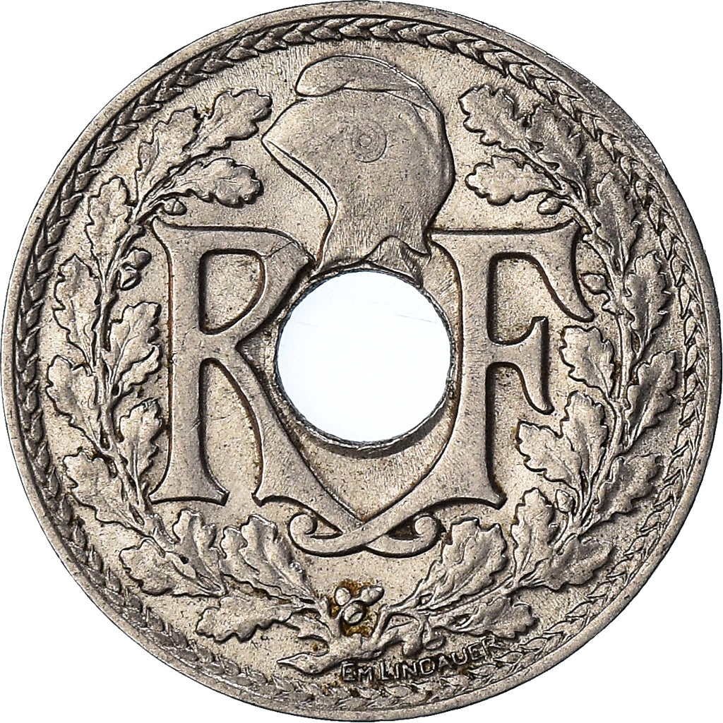 Monnaie, France, Lindauer, 25 Centimes, 1915, TTB, Nickel, Gadoury:379, KM:867