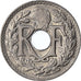 Münze, Frankreich, Lindauer, 25 Centimes, 1915, SS+, Nickel, KM:867