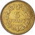 Moneda, Francia, Lavrillier, 5 Francs, 1939, MBC+, Aluminio - bronce, KM:888a.1