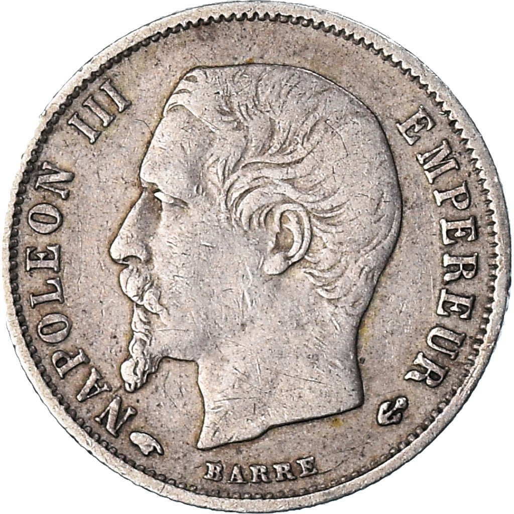 Coin, France, Napoleon III, 50 Centimes, 1859, Paris, VF(20-25), Silver