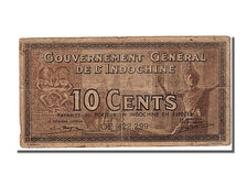 French Indo-China, 10 Cents, 1939, KM #85e, VF(30-35), 422 299