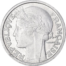 Monnaie, France, Morlon, 2 Francs, 1946, Beaumont - Le Roger, TTB+, Aluminium