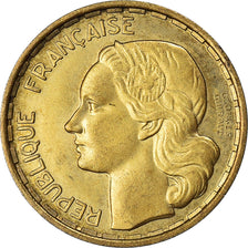 Coin, France, Guiraud, 20 Francs, 1950, Paris, AU(50-53), Aluminum-Bronze