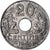 Munten, Frankrijk, État français, 20 Centimes, 1944, ZF+, Iron, KM:900.2a