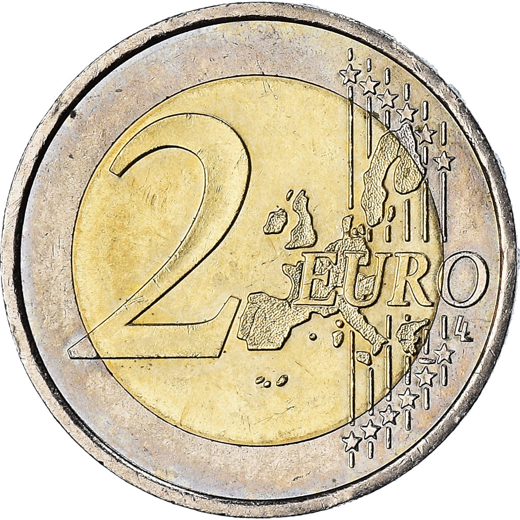 Monaco, Rainier III, 2 Euro, 2001, Paris, AU(50-53), Bi-Metallic, Gadoury:MC179