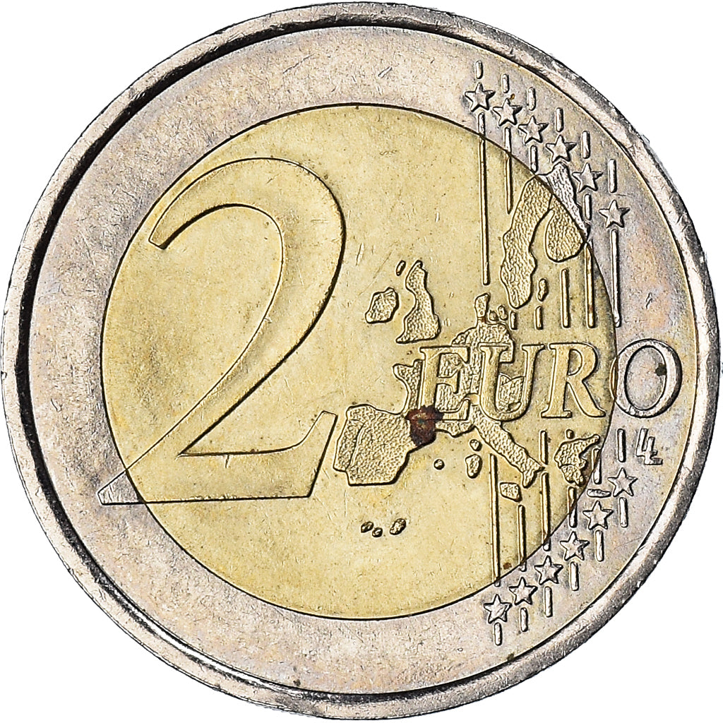 Monaco, Rainier III, 2 Euro, 2001, Paris, AU(50-53), Bi-Metallic, Gadoury:MC179