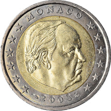 Monaco, Rainier III, 2 Euro, 2003, Paris, AU(50-53), Bi-Metallic, Gadoury:MC179