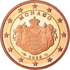 Mónaco, 2 Euro Cent, Albert II, 2006, Paris, Proof, EBC+, Cobre chapado en