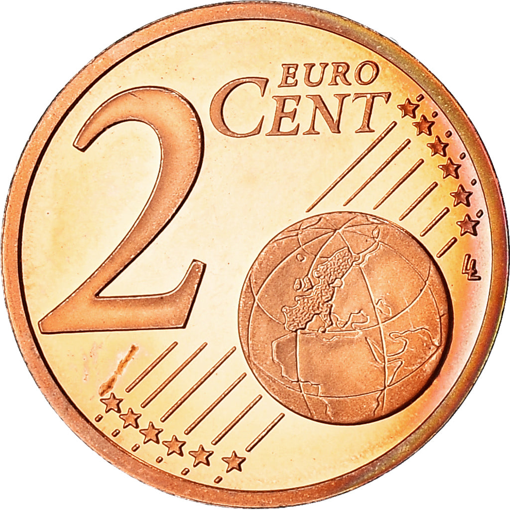 Mónaco, 2 Euro Cent, Albert II, 2006, Paris, Proof, EBC+, Cobre chapado en